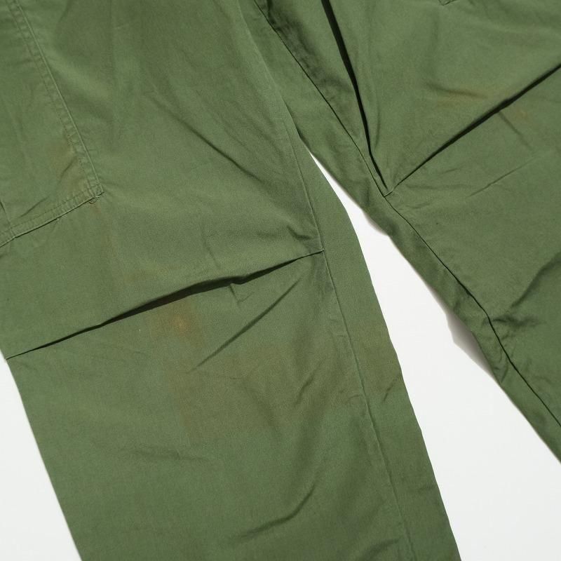 1960's U.S.ARMY JUNGLE FATIGUE PANTS (M/R)