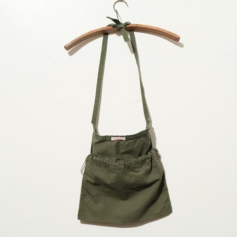1940's WW2 AMERICAN RED CROSS HBT APRON BAG