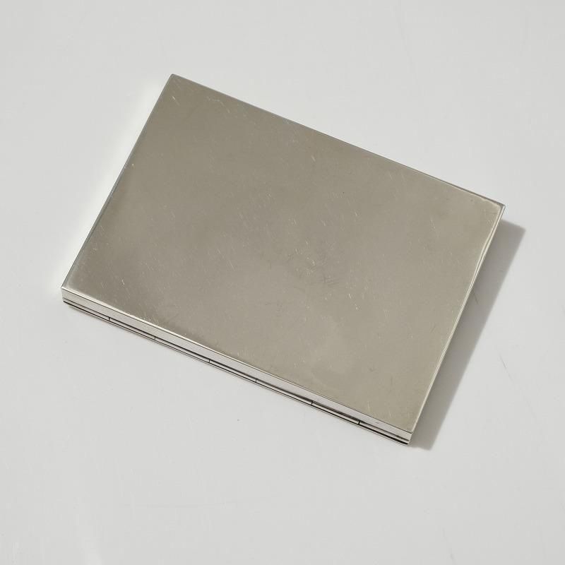 1920's ANTIQUE SILVER CARD CASE