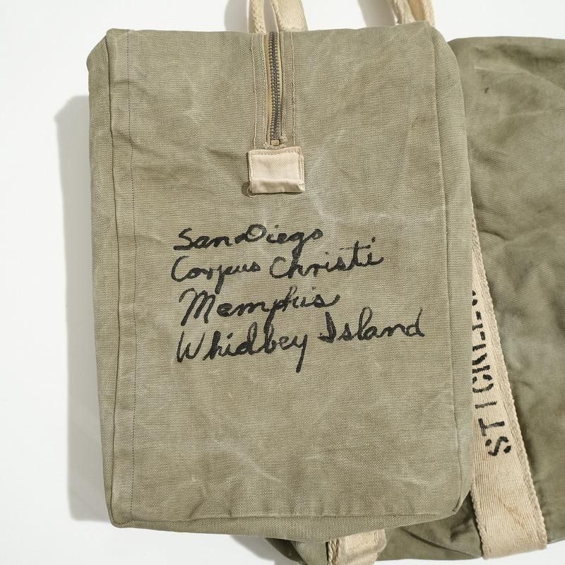 1940's U.S.NAVY CANVAS KIT BAG