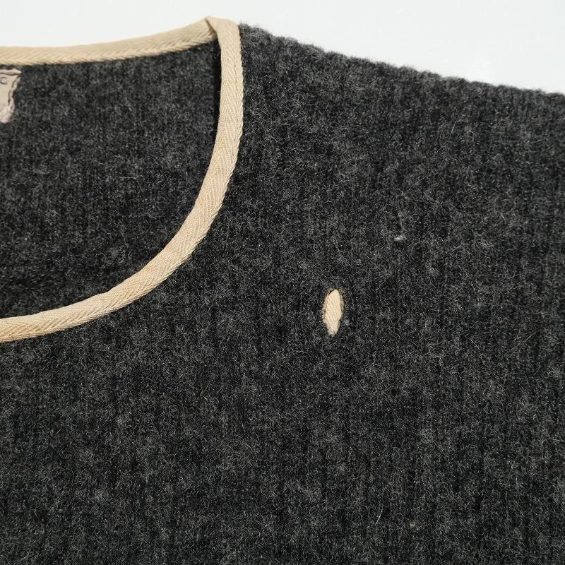1920's CONTOOCOOK MILLS ウールヘンリーネック 1920's CONTOOCOOK MILLS WOOL HENLEY NECK - Cocky Crew Store