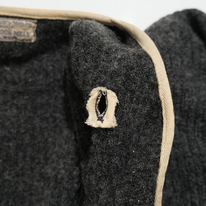 1920's CONTOOCOOK MILLS WOOL HENLEY NECK