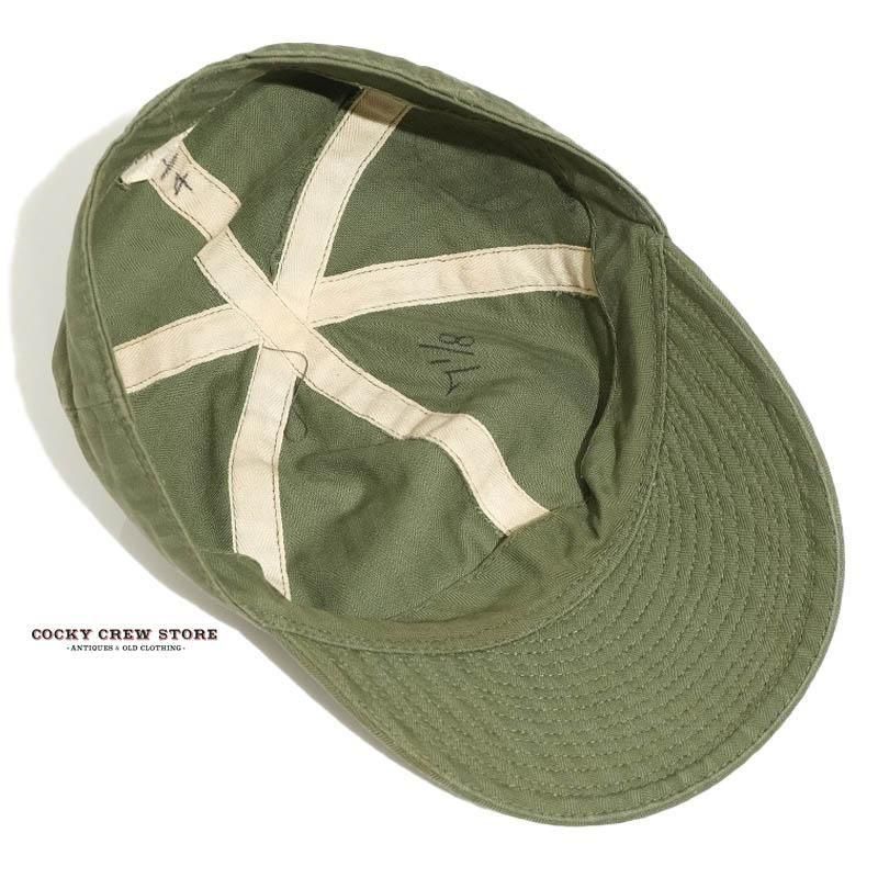 1940's U.S.ARMY AIR FORCE A-3 HBT CAP