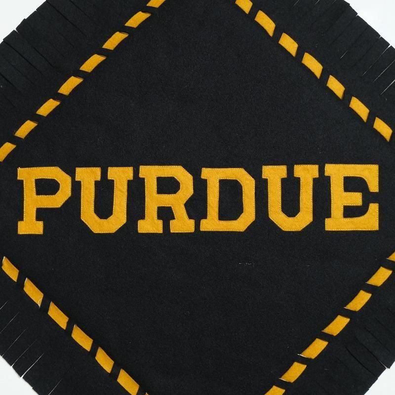 1920's PURDUE PENNANT CUSHION