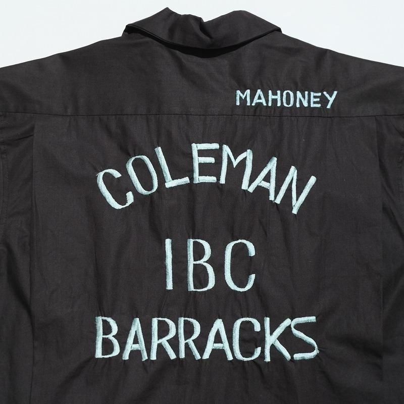 1960's COLEMAN BARRACKS BOWLING SHIRT