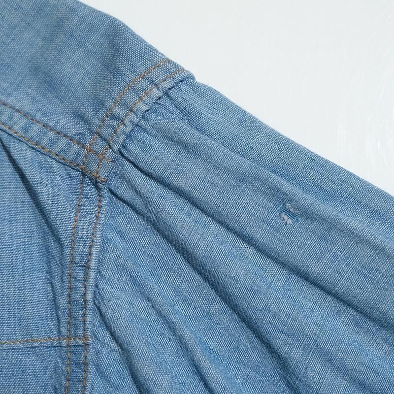 1960's WRANGLER CHAMBRAY WESTERN SHIRT
