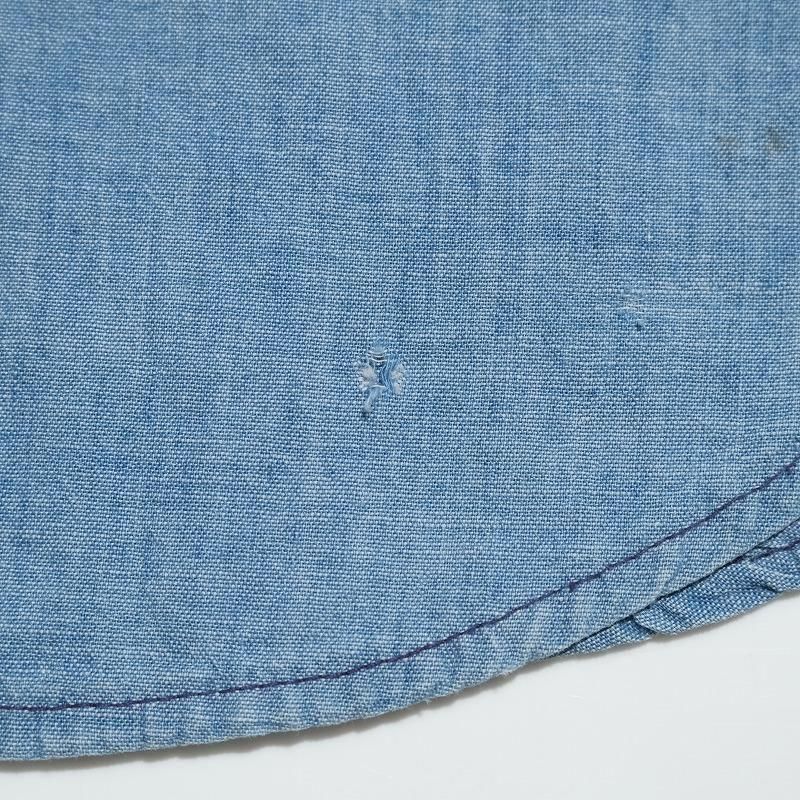 1960's WRANGLER CHAMBRAY WESTERN SHIRT
