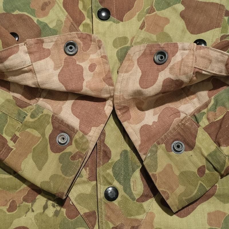 1940's USMC HBT FROG SKIN CAMO PARAMARINE JUMP JACKET