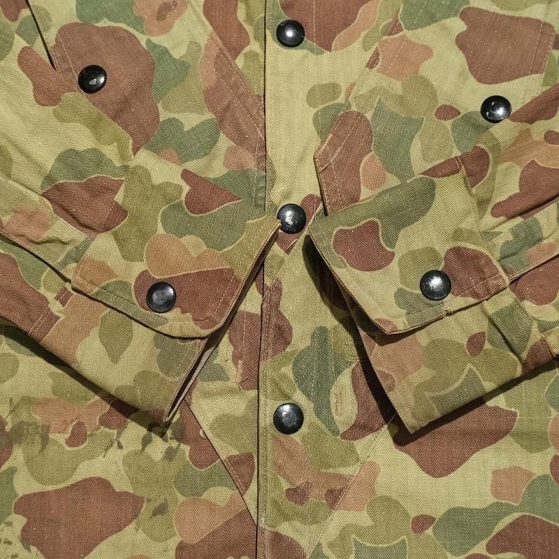 1940's USMC HBT FROG SKIN CAMO PARAMARINE JUMP JACKET