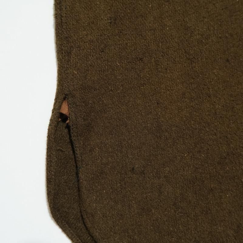 1910's CUSTOM MADE PULLOVER WORK SHIRT (RARE FABRIC)