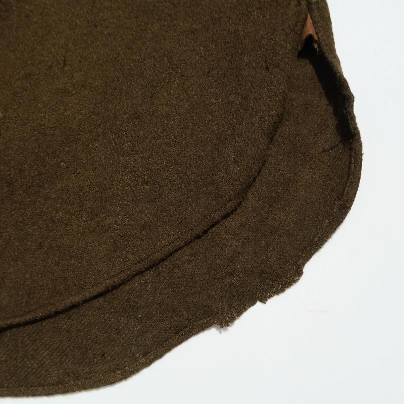1910's CUSTOM MADE PULLOVER WORK SHIRT (RARE FABRIC)