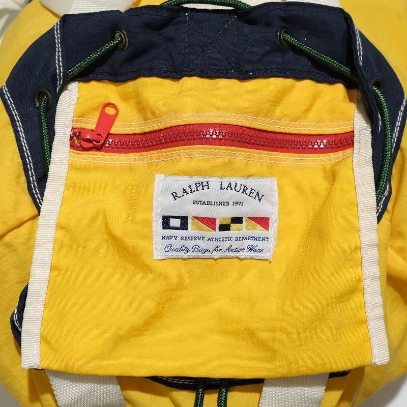 1990's RALPH LAUREN RL-93 NYLON BACKPACK