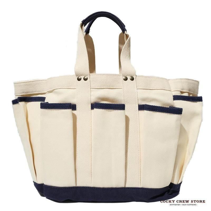 1990's EDDIE BAUER CANVAS GARDEN TOTE