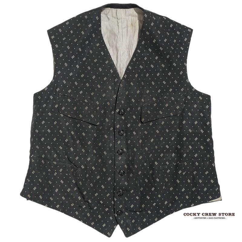 1920's FRENCH WAISTCOAT