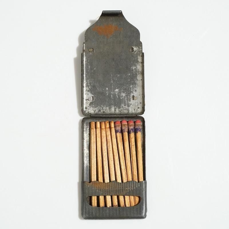 1930's BURLINGTON OVERALL AD MATCH CASE