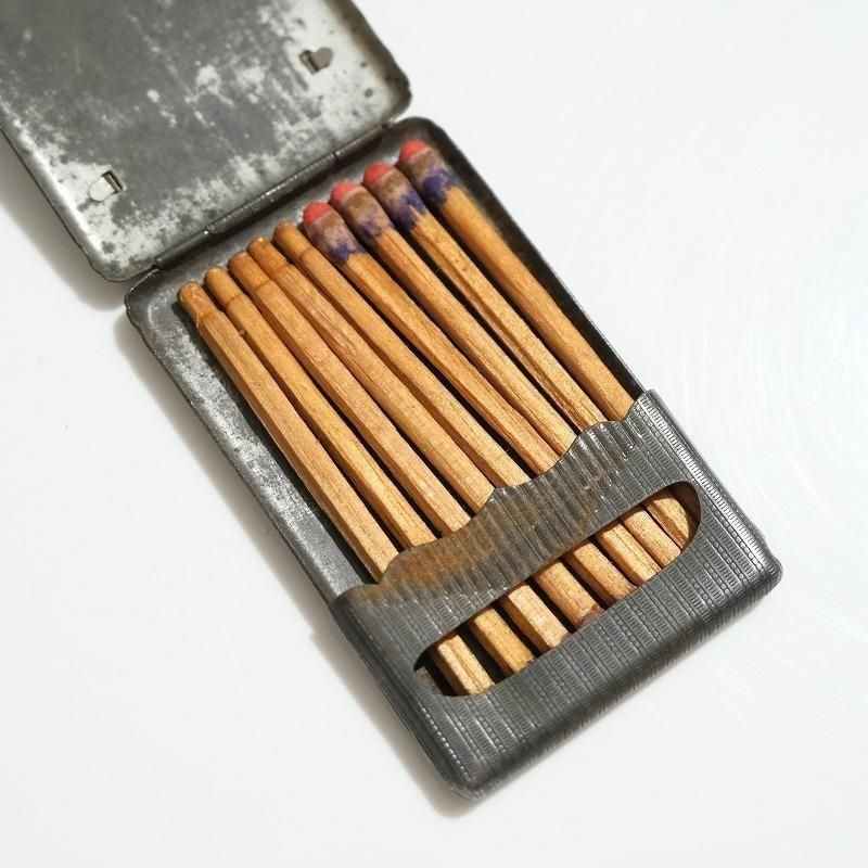 1930's BURLINGTON OVERALL AD MATCH CASE