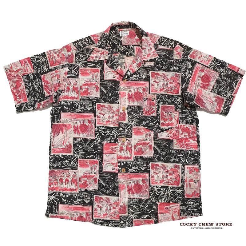 1950's HALE HAWAII COTTON HAWAIIAN SHIRT