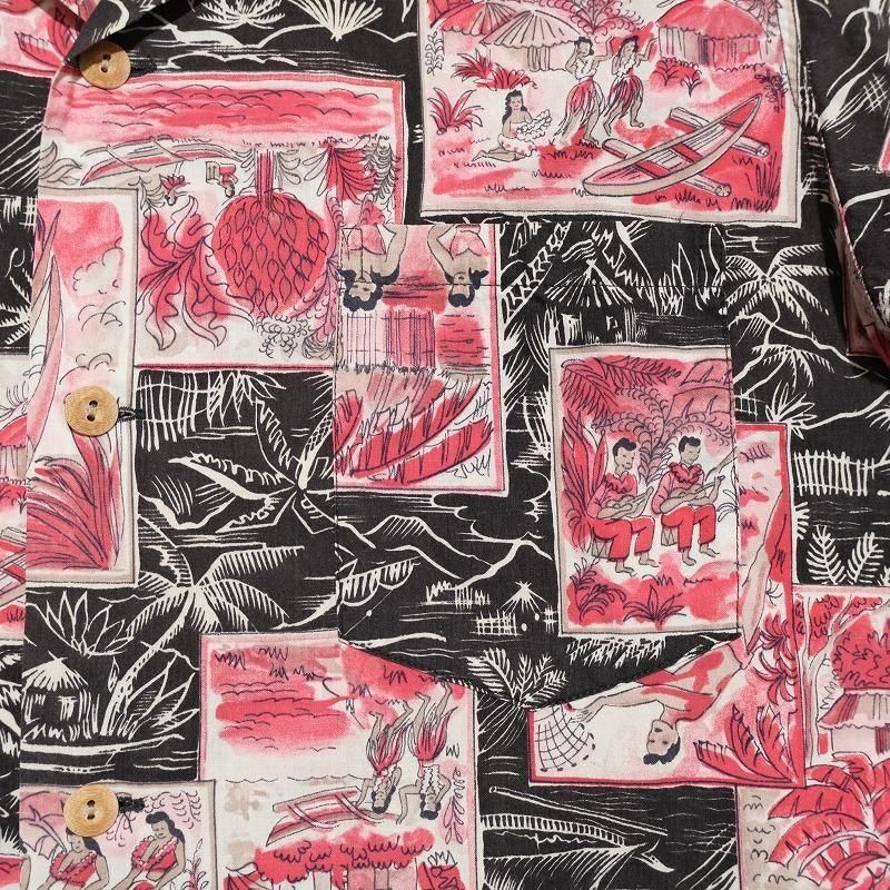 1950's HALE HAWAII COTTON HAWAIIAN SHIRT
