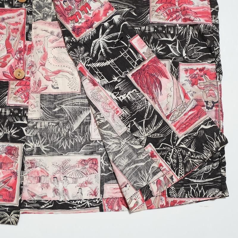 1950's HALE HAWAII COTTON HAWAIIAN SHIRT