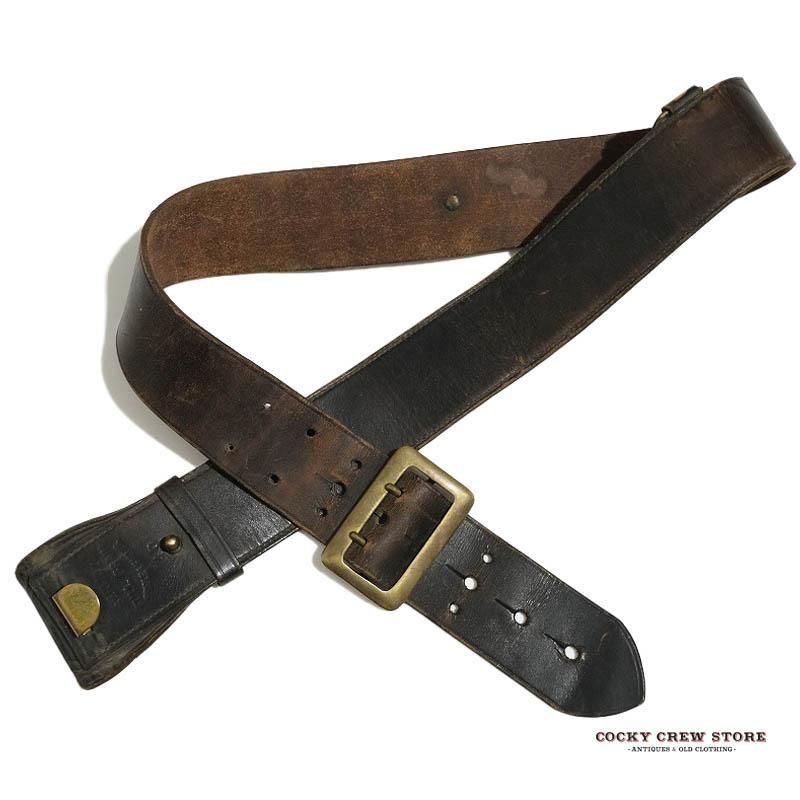 1910's WW1 U.S.MILITARY LEATHER BELT