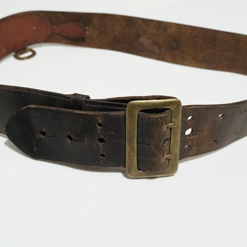 1910's WW1 U.S.MILITARY LEATHER BELT