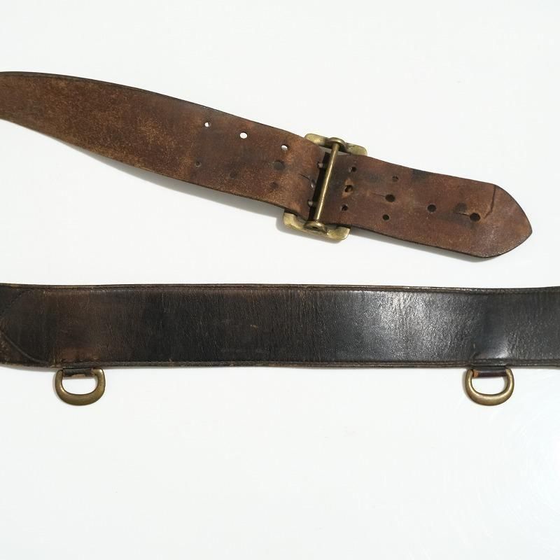 1910's WW1 U.S.MILITARY LEATHER BELT
