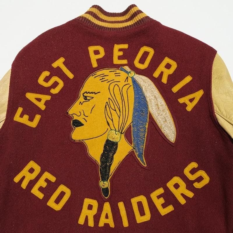 1960's EAST PEORIA RED PAIDERS AWARD JACKET