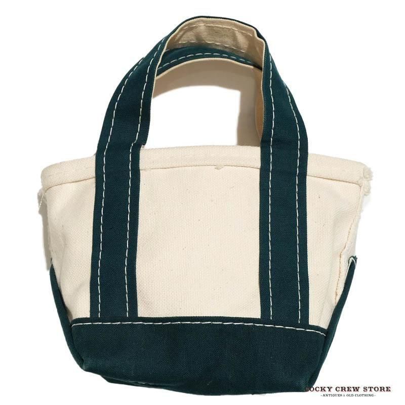 1980's L.L.BEAN MINI BOAT AND TOTE BAG