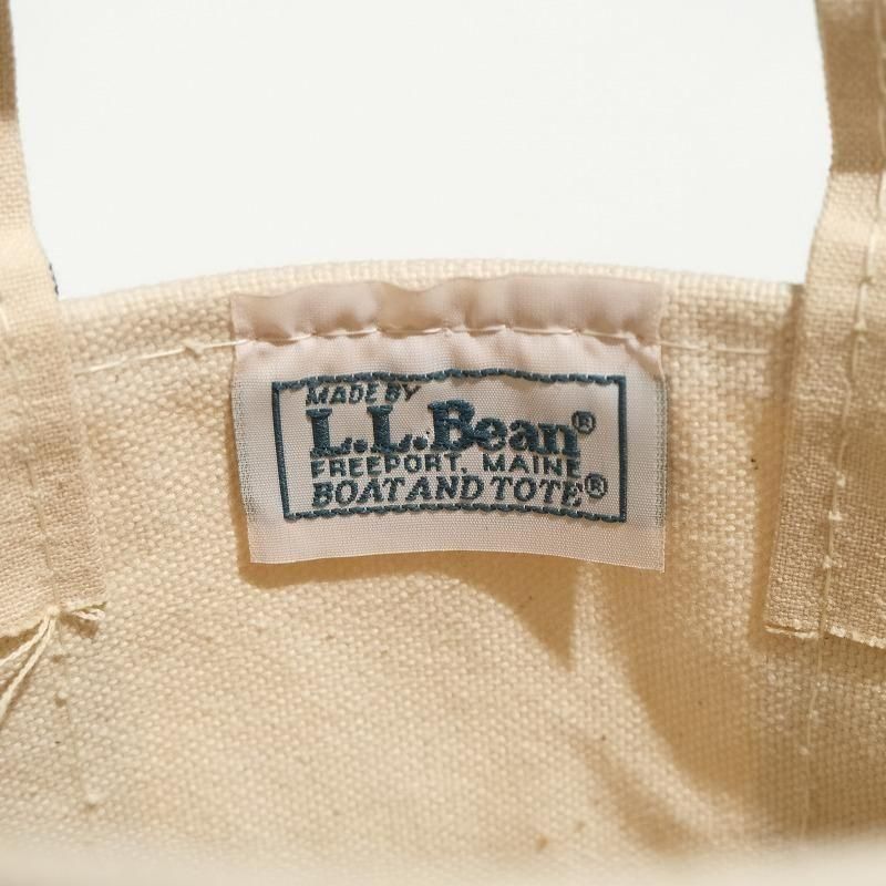 1980's L.L.BEAN MINI BOAT AND TOTE BAG