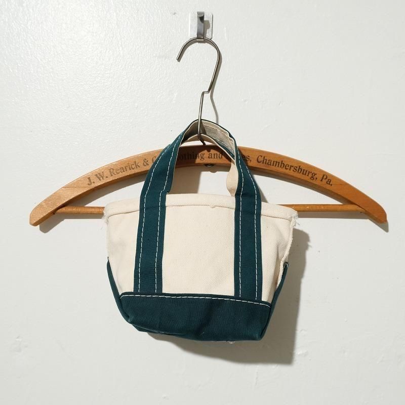1980's L.L.BEAN MINI BOAT AND TOTE BAG