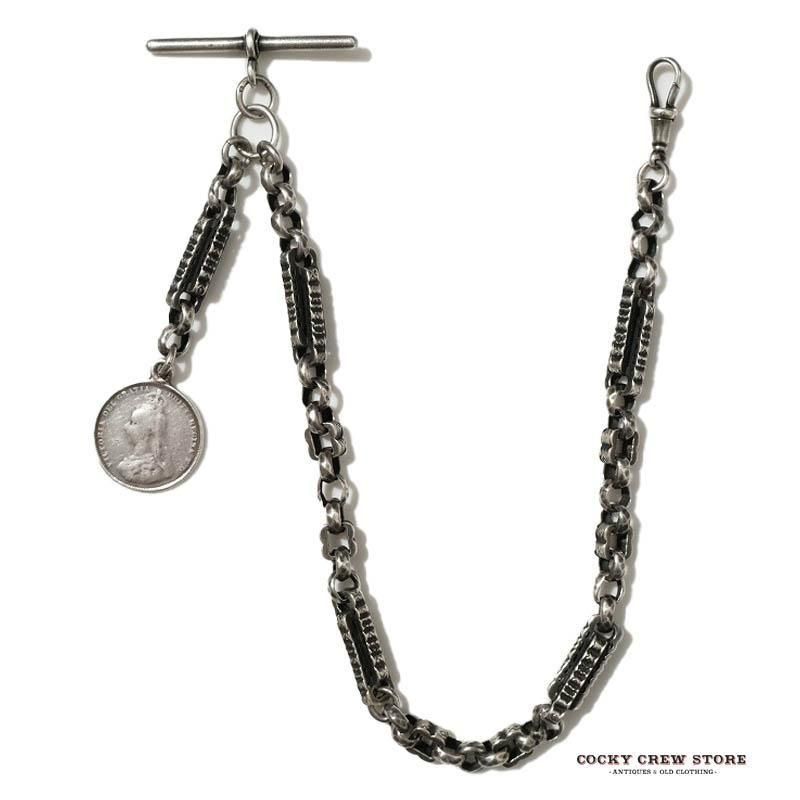 1890's ANTIQUE POCKET WATCH CHAIN