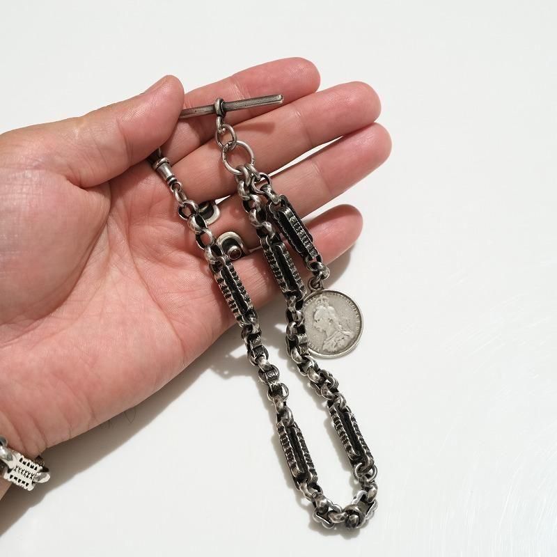1890's ANTIQUE POCKET WATCH CHAIN