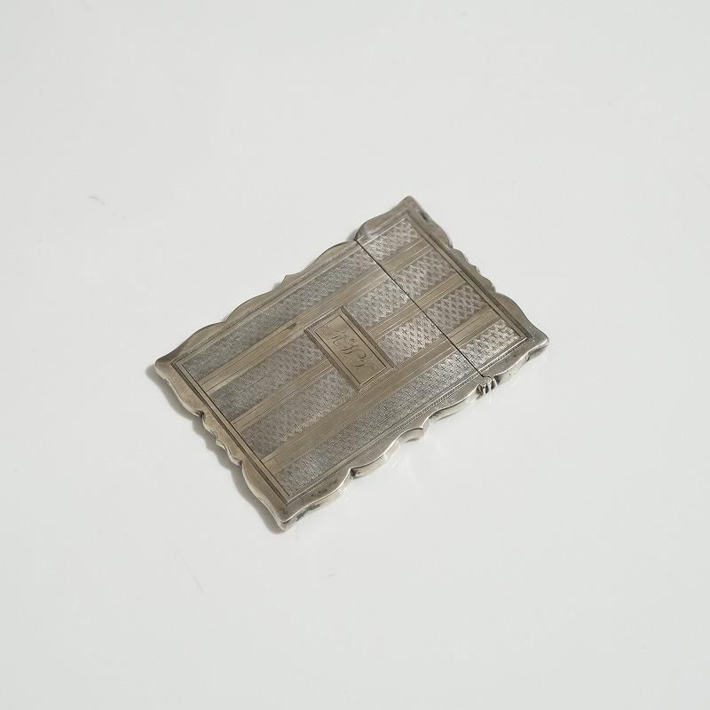 1910's ANTIQUE SILVER CARD CASE
