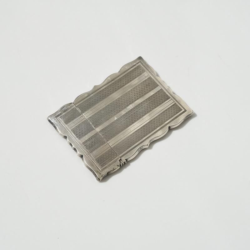 1910's ANTIQUE SILVER CARD CASE
