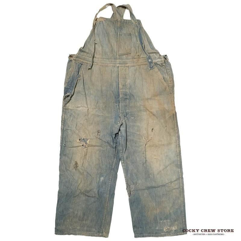 1910's DENIM OVERALL (BORO CONDITION)