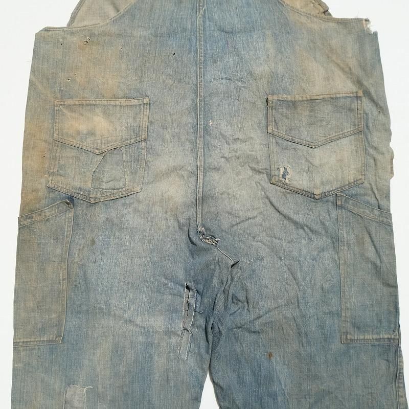 1910's DENIM OVERALL (BORO CONDITION)