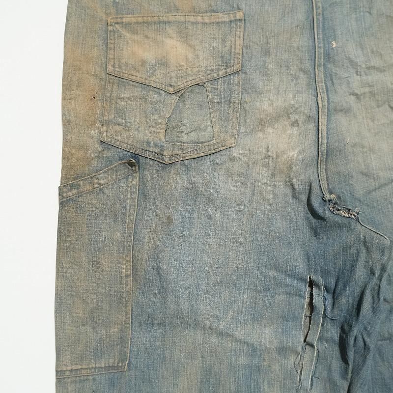 1910's DENIM OVERALL (BORO CONDITION)