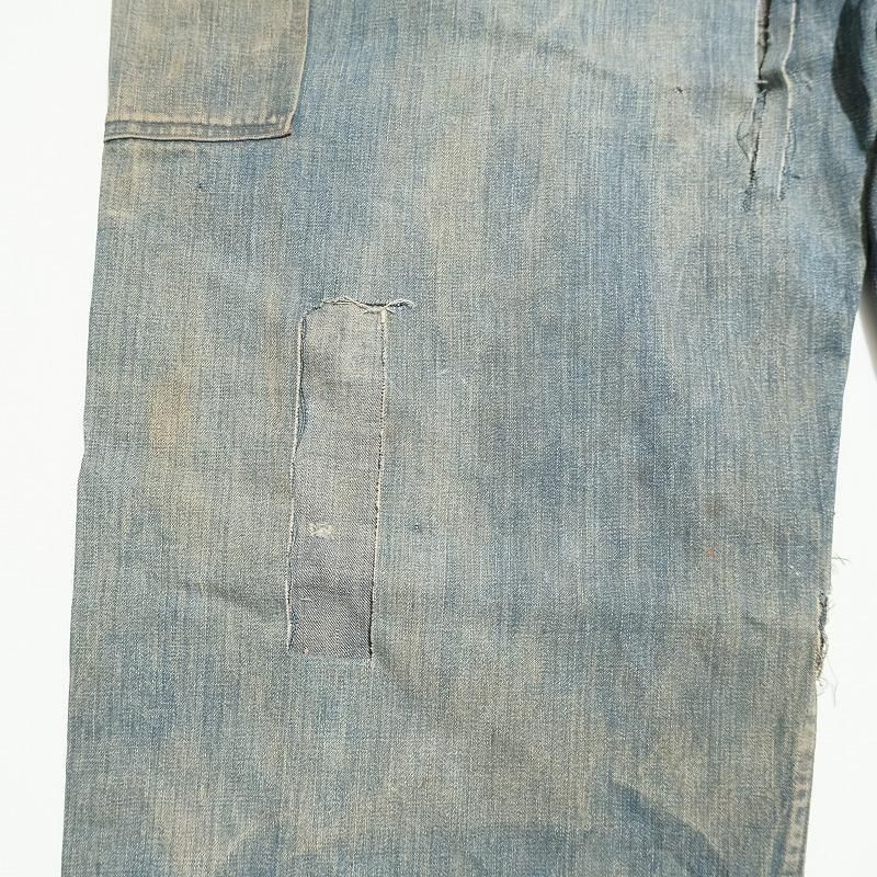 1910's DENIM OVERALL (BORO CONDITION)
