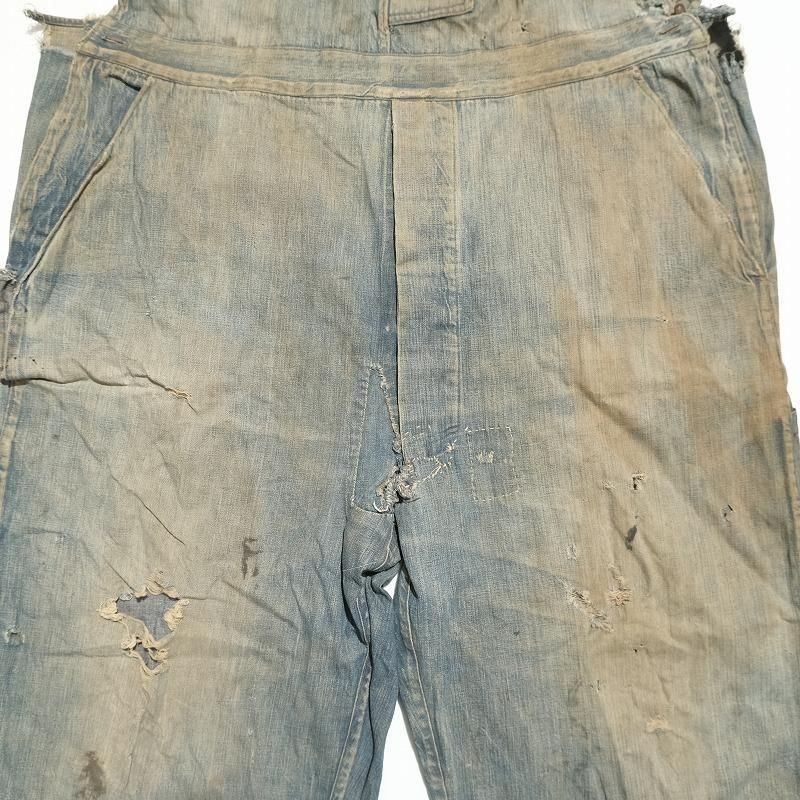 1910's DENIM OVERALL (BORO CONDITION)