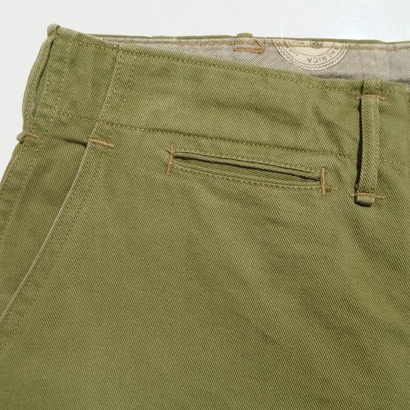 1940's BSA OLIVE GREEN CHINO TROUSERS