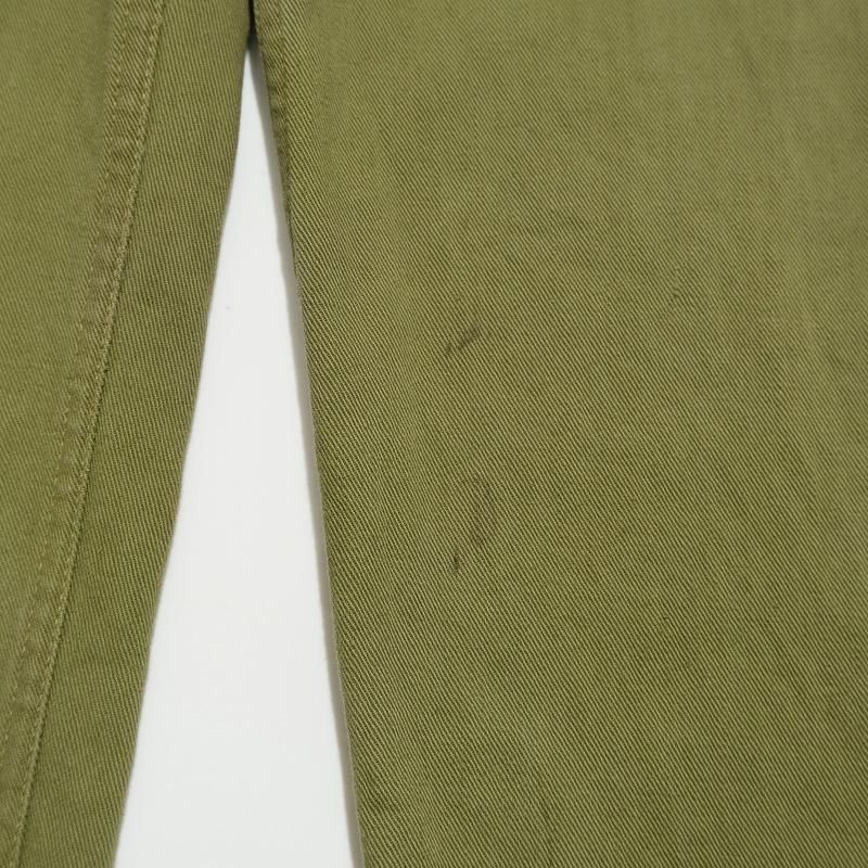 1940's BSA OLIVE GREEN CHINO TROUSERS