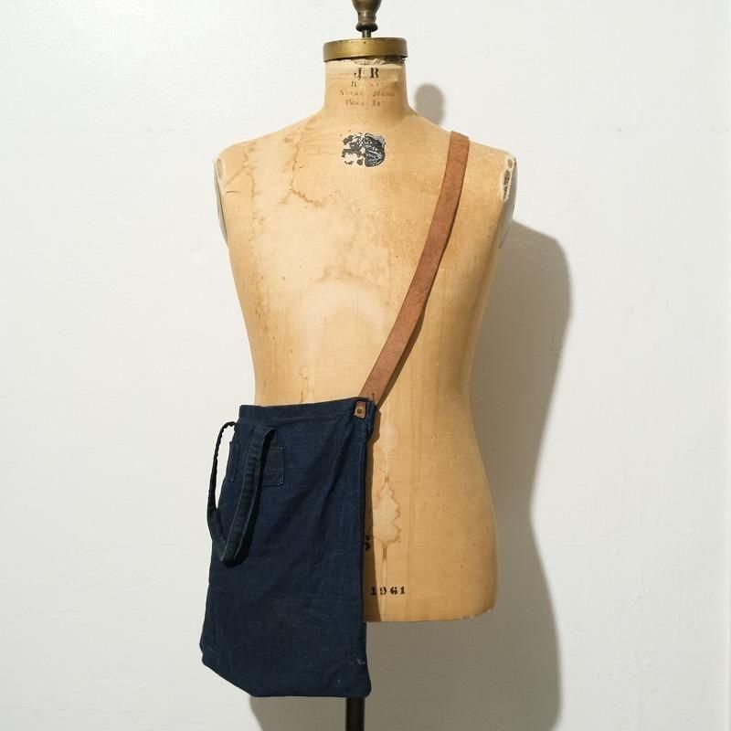 1930's DENIM SHOULDER BAG