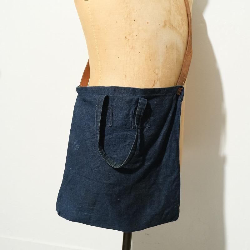 1930's DENIM SHOULDER BAG
