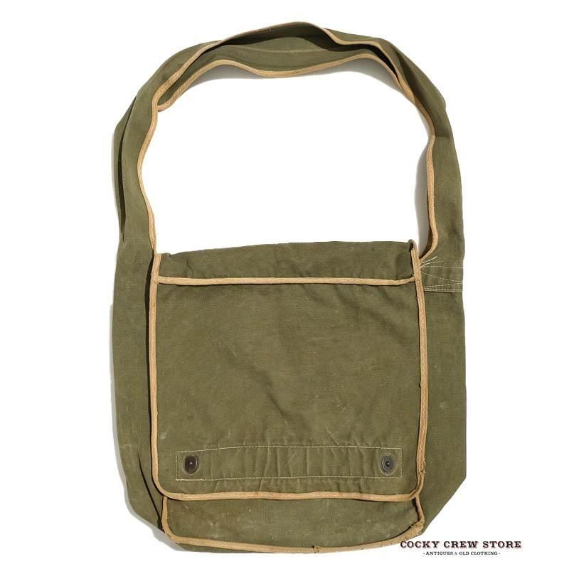 1940's CANVAS SHOULDER BAG