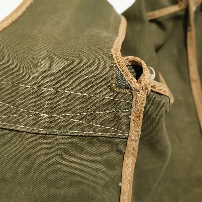 1940's CANVAS SHOULDER BAG