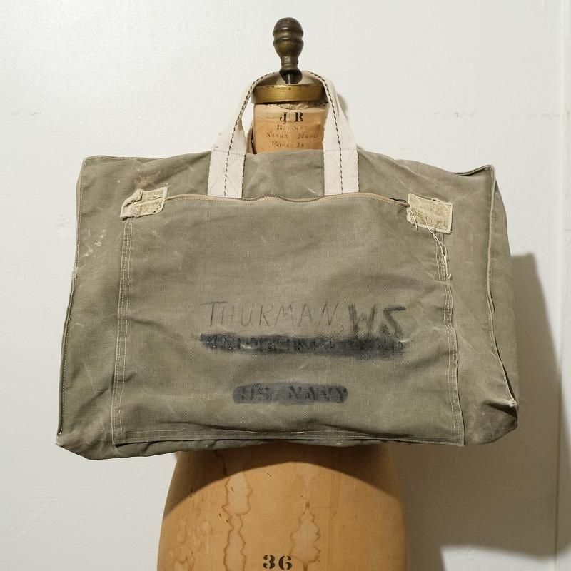 1940's U.S.NAVY MOD CANVAS KIT BAG