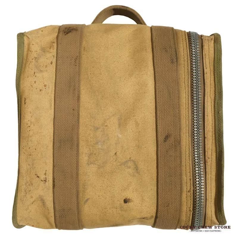1940's U.S.MILITARY CROWN ZIPER BAG