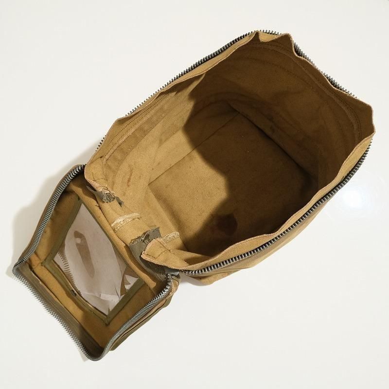 1940's U.S.MILITARY CROWN ZIPER BAG