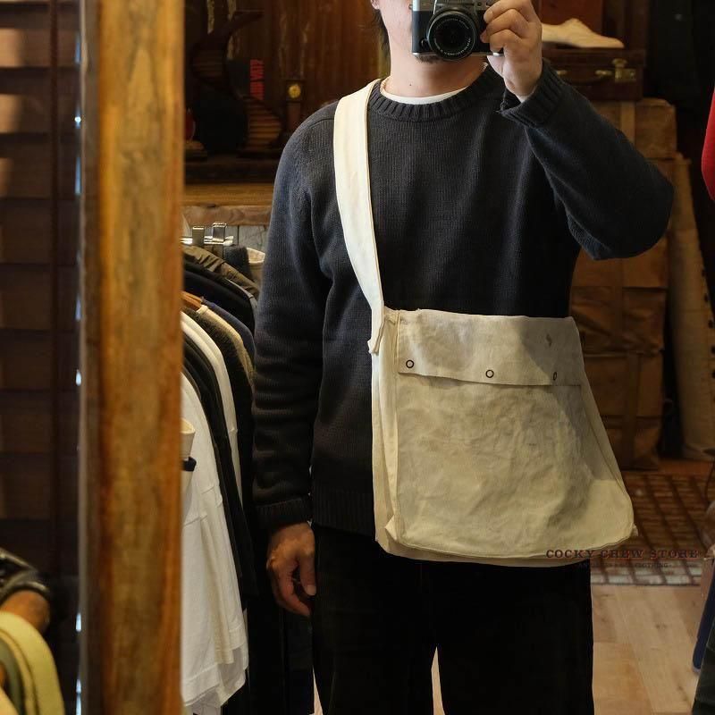 1950's CANVAS SHOULDER BAG