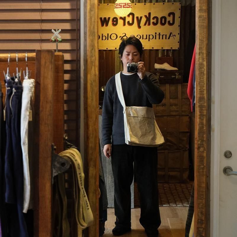 1950's CANVAS SHOULDER BAG